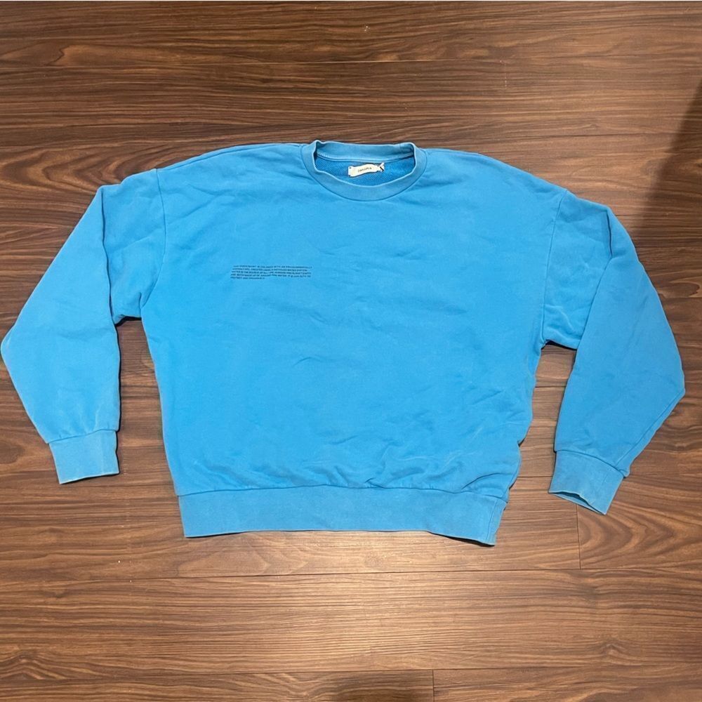 Pangaia Blue crew neck Sweatshirt Size Medium!! In perfect condition